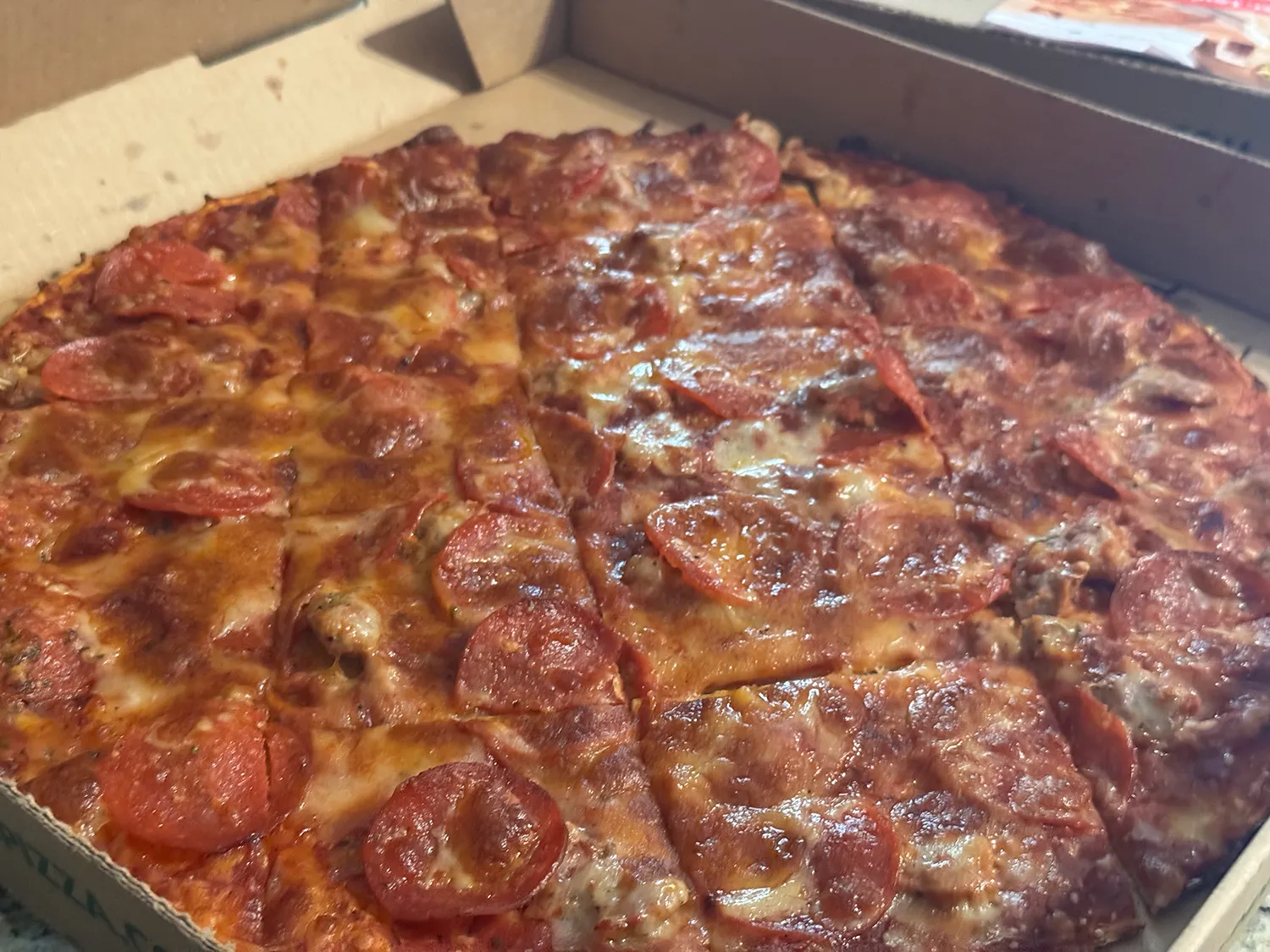 St. Louis-style pizza from Imo's
